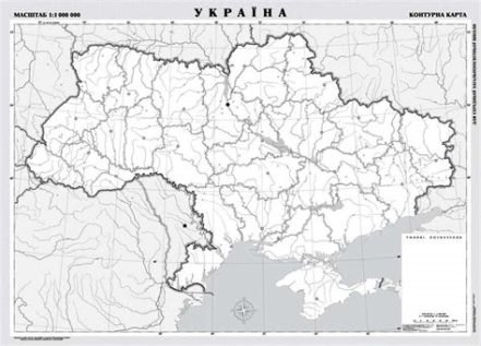 Контурна Карта України Україну на карті світу 2022 «україна на карті світу»